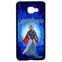 Чехол на смартфон Samsung Galaxy A5 2016 оригинальный дизайн Суперпринцесса Комикс Шутка Utaupia