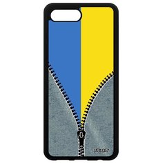 Чехол на смартфон Honor 10, "Флаг Украины на молнии" Государственный Туризм Utaupia