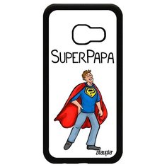 Чехол на смартфон Samsung Galaxy A3 2017 французский дизайн Суперпапа Смешной Рисунок Utaupia