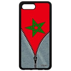 Чехол на смартфон Honor 10, "Флаг Марокко на молнии" Путешествие Туризм Utaupia