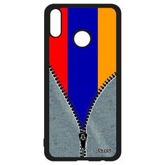 Чехол на смартфон Honor 8X, "Флаг Армении на молнии" Путешествие Патриот Utaupia