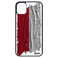 Чехол на смартфон iPhone 11 pro, "Флаг Монако на ткани" Страна Патриот Utaupia