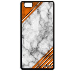 Чехол для Huawei P8 Lite 2015 оригинальный дизайн Уголок Рамка Текстура Utaupia