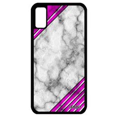 Чехол Apple iPhone X французский дизайн Уголок Рамка Фон Utaupia