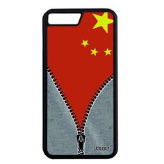 Чехол на смартфон Apple iPhone 8 Plus, "Флаг Китая на молнии" Государственный Путешествие Utaupia