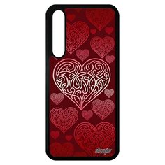 Чехол на смартфон Хуавей P20 Про оригинальный дизайн Сердце Страсть Love Utaupia