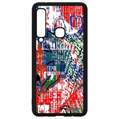 Чехол на смартфон Самсунг Галакси A9 2018 французский дизайн Стрит-арт Граффити Печатный Utaupia