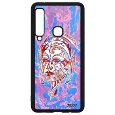 Чехол на смартфон Самсунг Галакси A9 2018 уникальный дизайн Портрет женщины Феерия Трибал Utaupia