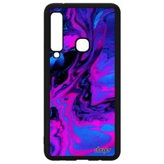Чехол на смартфон Samsung Galaxy A9 2018, "Волны" Фон Эффект Utaupia