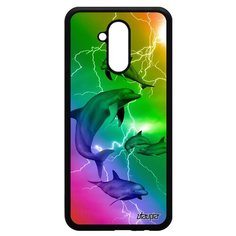 Чехол на смартфон Huawei Mate 20 lite, "Дельфины" Киты Гринды Utaupia