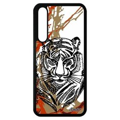 Чехол на смартфон Хуавей P20 Про французский дизайн Тигр Африка Tiger Utaupia
