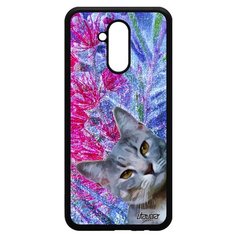 Чехол на смартфон Mate 20 lite, "Котик" Пушистый Глупый Utaupia