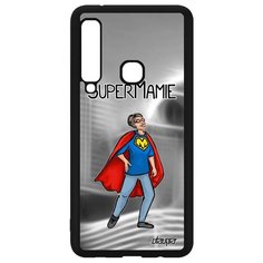 Чехол на смартфон Самсунг Галакси A9 2018 оригинальный дизайн Супербабуля Бабушка Юмор Utaupia