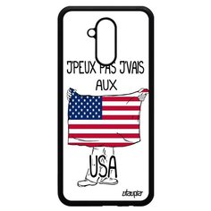 Чехол на смартфон Huawei Mate 20 lite, "Еду в США" Страна Путешествие Utaupia