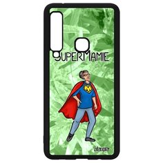 Чехол на смартфон Samsung Galaxy A9 2018 оригинальный дизайн Супербабуля Смешной Бабуля Utaupia