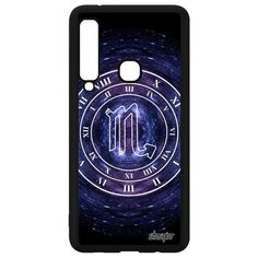 Чехол на смартфон Самсунг Галакси A9 2018 оригинальный дизайн Зодиак Календарь Галактика Utaupia