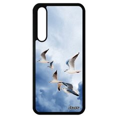 Чехол на смартфон Huawei P20 Pro французский дизайн Чайки Буревестник Крачка Utaupia