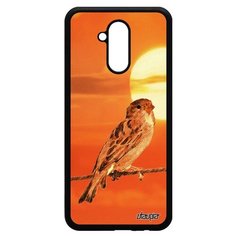Чехол на смартфон Mate 20 lite, "Воробей" Домовый Воробушек Utaupia