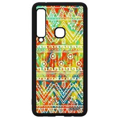 Чехол на смартфон Самсунг Галакси A9 2018 оригинальный дизайн Ацтекские мотивы Этнический Utaupia