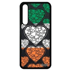 Чехол на смартфон P20 Pro, "Флаг Ирландии с сердцем" Патриот Государственный Utaupia