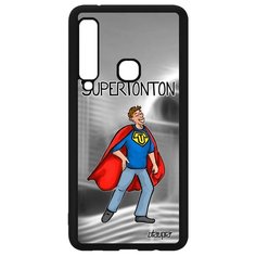 Чехол на смартфон Самсунг Галакси A9 2018 уникальный дизайн Супердядя Комичный Семья Utaupia