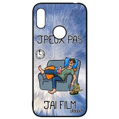 Чехол на смартфон Y6 2019, "Не могу - у меня фильм!" Карикатура Кино Utaupia