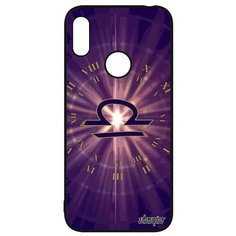 Чехол на смартфон Huawei Y6 2019 французский дизайн Гороскоп Каллиграфия Календарь Utaupia