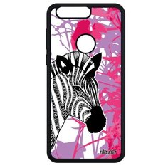 Чехол на смартфон Хонор 8 французский дизайн Зебра Zebra Horse Utaupia