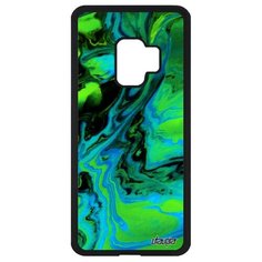 Чехол на смартфон Galaxy S9, "Волны" Живопись Краски Utaupia
