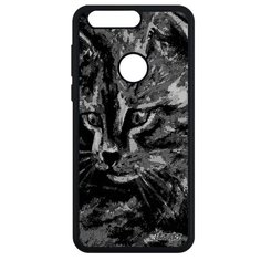 Чехол на смартфон Хонор 8 французский дизайн Котенок Кот Пушистый Utaupia