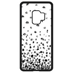 Чехол на смартфон Galaxy S9, "Снег" Фон Лепестки Utaupia