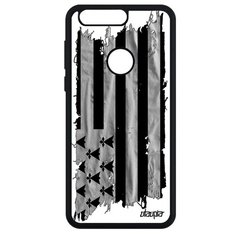 Чехол на смартфон Honor 8, "Флаг Бретани на ткани" Патриот Страна Utaupia