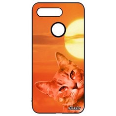 Чехол на смартфон Honor V20 / View 20 уникальный дизайн Котик Маленький Глупый Utaupia