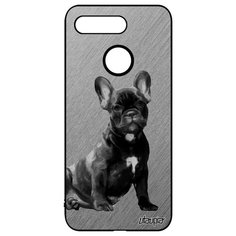Чехол на смартфон Хонор V20 / View 20 оригинальный дизайн Бульдог Зверь Телохранитель Utaupia