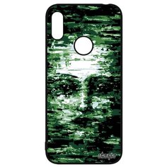 Чехол телефона Huawei Y6 2019 оригинальный дизайн Женское лицо Маска Образ Utaupia