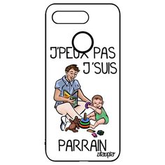 Чехол на смартфон Honor V20 / View 20, "Не могу - стал крестным!" Комикс Шутка Utaupia