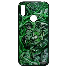 Чехол для смартфона Huawei Y6 2019 оригинальный дизайн Взгляд Картина Женщина Utaupia