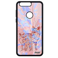 Чехол на смартфон Honor 8 оригинальный дизайн Лиса Охота Коварная Utaupia