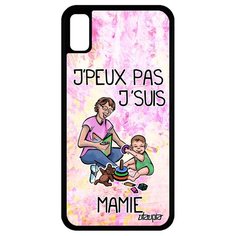 Чехол на смартфон Apple iPhone XR, "Не могу - стала бабушкой!" Юмор Пародия Utaupia
