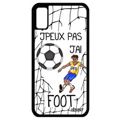Чехол на смартфон Apple iPhone X, "Не могу - у меня футбол!" Юмор Комикс Utaupia