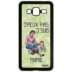 Чехол на смартфон Samsung Galaxy J3 2016, "Не могу - стала бабушкой!" Юмор Шутка Utaupia
