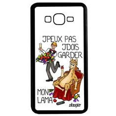Чехол на смартфон Samsung Galaxy Grand Prime, "Не могу - у меня лама!" Шутка Прикол Utaupia