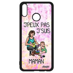 Чехол на смартфон Honor 8X, "Не могу - стала мамой!" Юмор Карикатура Utaupia