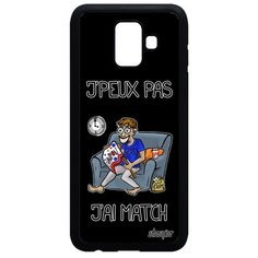 Чехол на смартфон Galaxy A6 2018, "Не могу - у меня матч!" Трансляция Пародия Utaupia