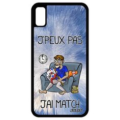 Чехол на смартфон iPhone XR, "Не могу - у меня матч!" Карикатура Шутка Utaupia