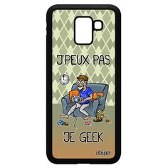 Чехол на смартфон Samsung Galaxy J6 2018, "Не могу - играю!" Видеоигра Geek Utaupia