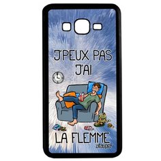 Чехол на смартфон Samsung Galaxy Grand Prime, "Не могу - мне лень!" Шутка Юмор Utaupia