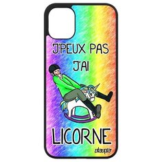 Чехол на смартфон Apple iPhone 11, "Не могу - у меня единорог!" Сказка Повод Utaupia