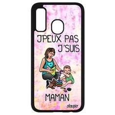 Чехол на смартфон Samsung Galaxy A40, "Не могу - стала мамой!" Шутка Пародия Utaupia