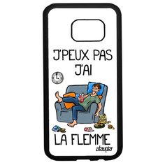 Чехол на смартфон Samsung Galaxy S7, "Не могу - мне лень!" Юмор Повод Utaupia